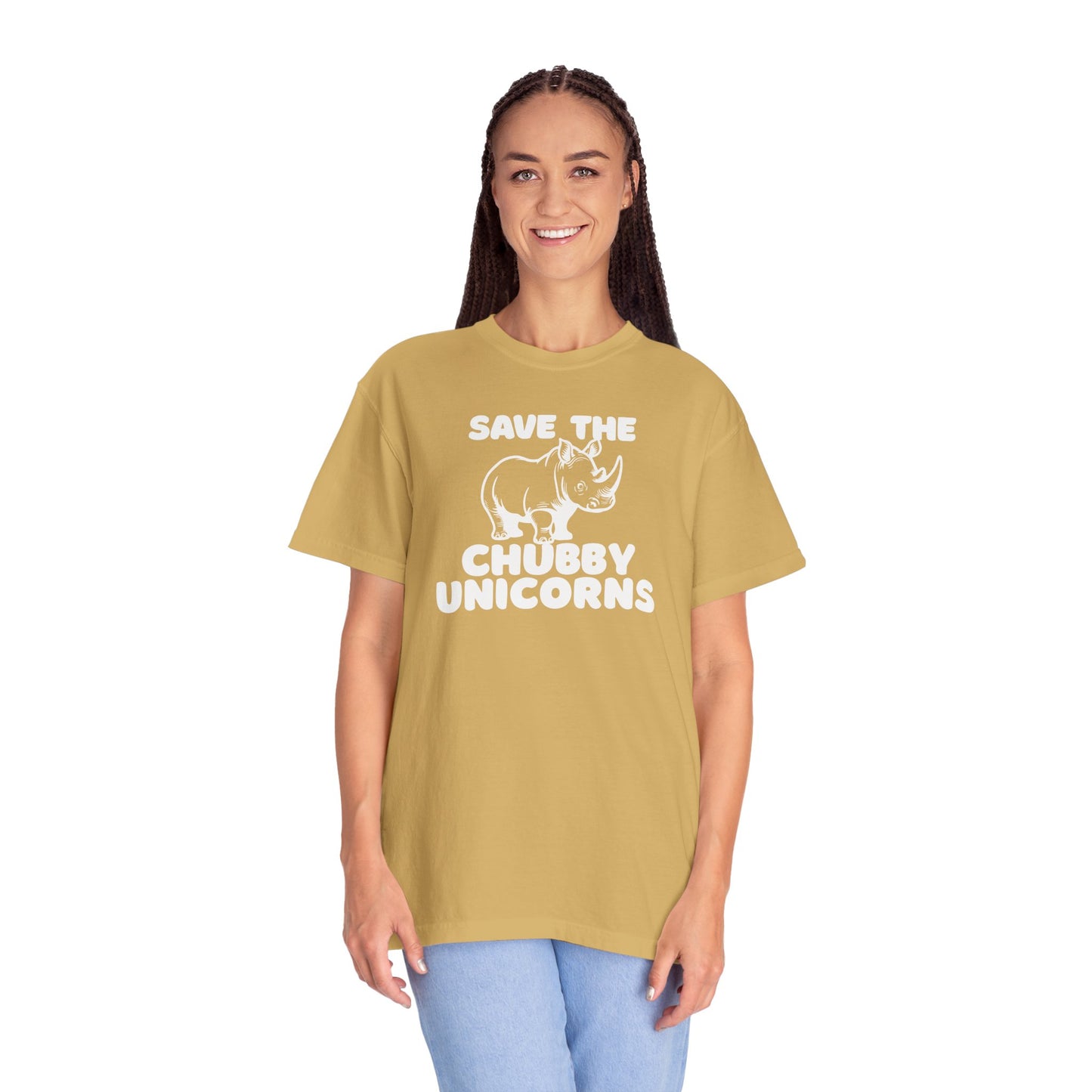 Save the Chubby Unicorns T - Supports Rhino Connect
