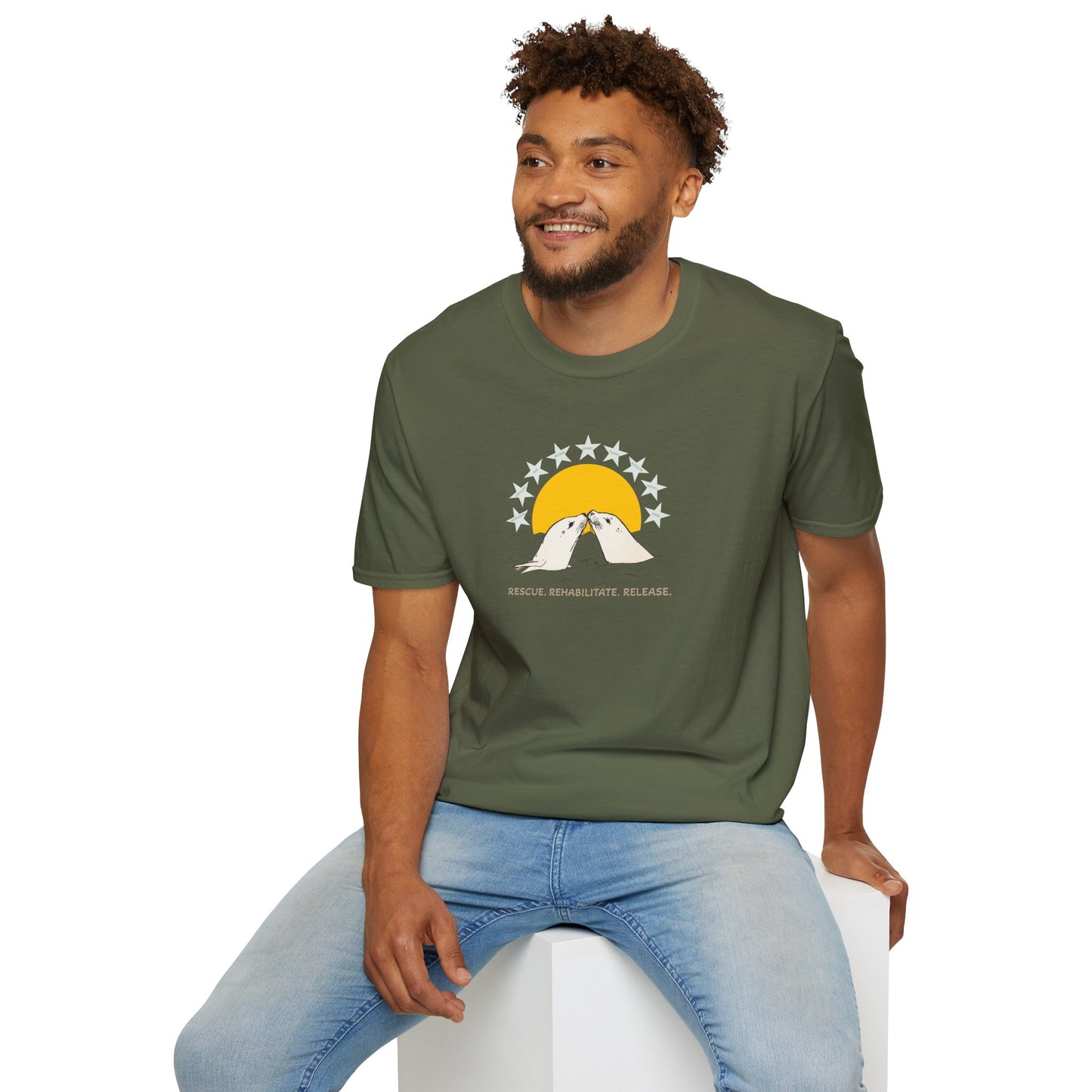 Seal Kiss T-Shirt — Rescue Rehabilitate Release Tee