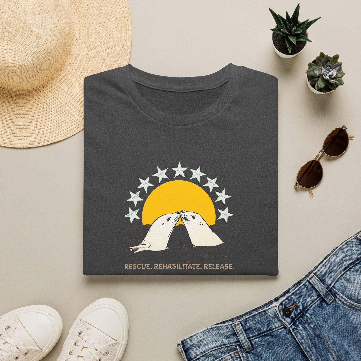 Seal Kiss T-Shirt — Rescue Rehabilitate Release Tee