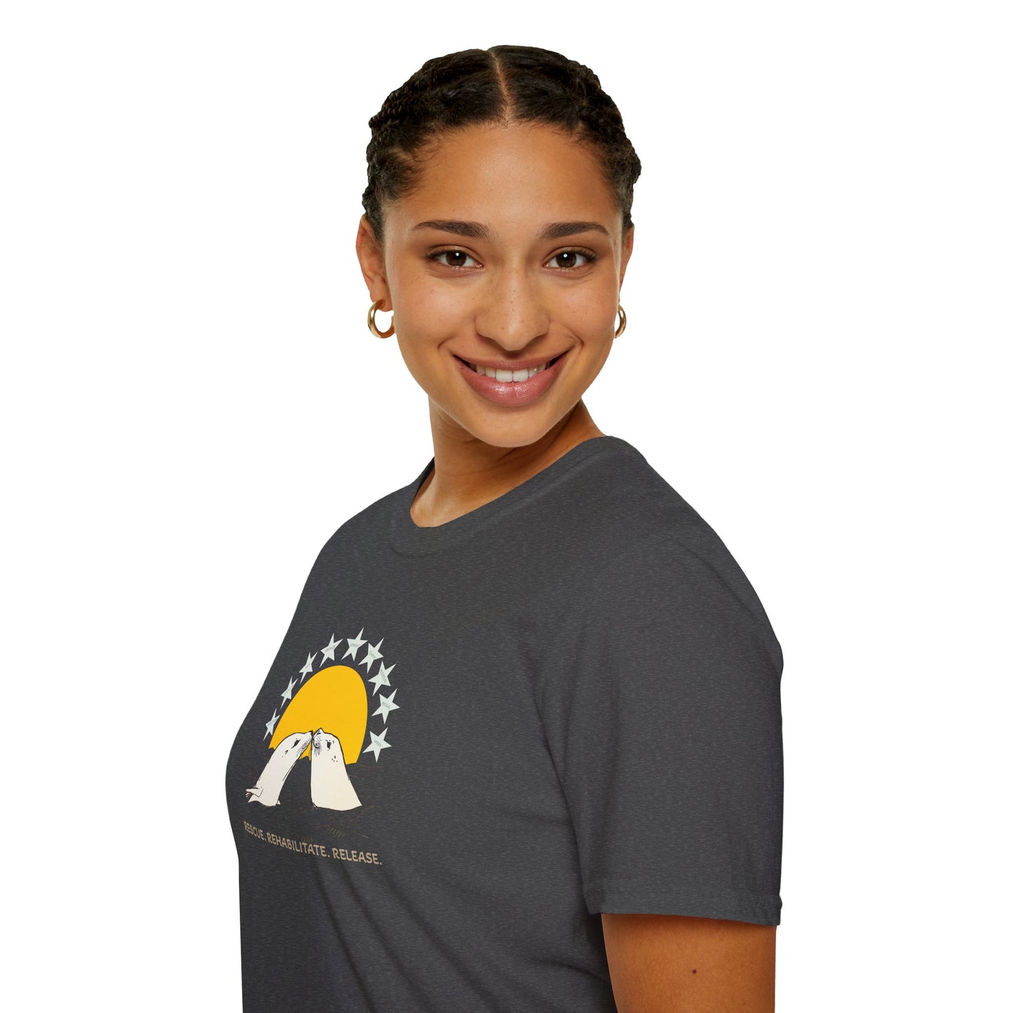 Seal Kiss T-Shirt — Rescue Rehabilitate Release Tee