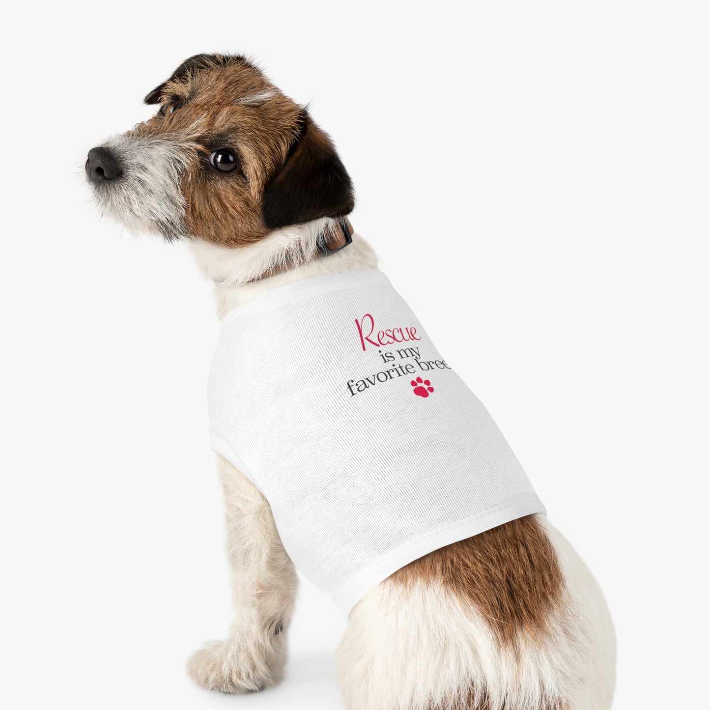 Rescue is my favorite breed - Doggy Tank Top