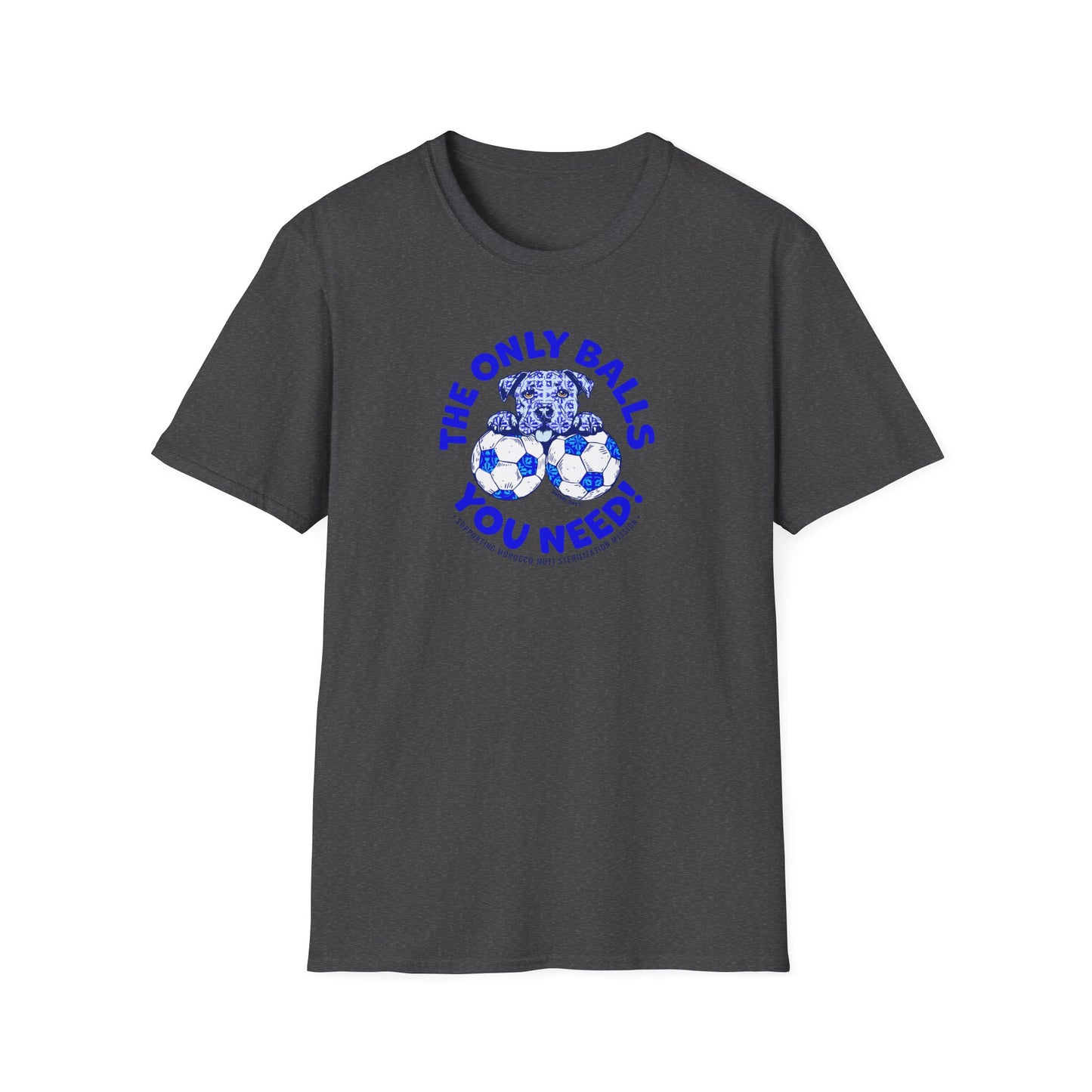 Soccer Balls Graphic T-Shirt — "The Only Balls You Need"