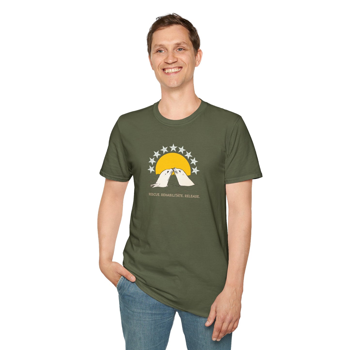 Seal Kiss T-Shirt — Rescue Rehabilitate Release Tee