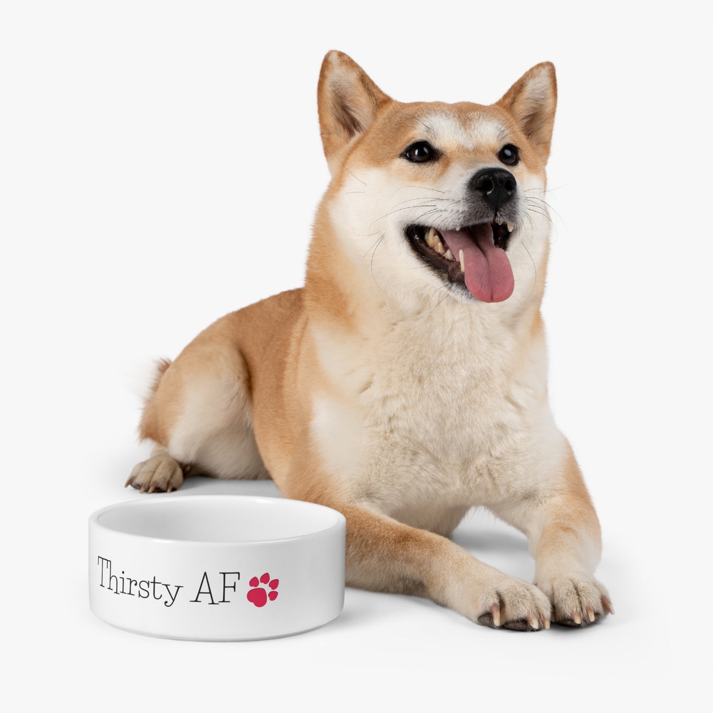 Pet Bowl - Thirsty AF Dog Bowl