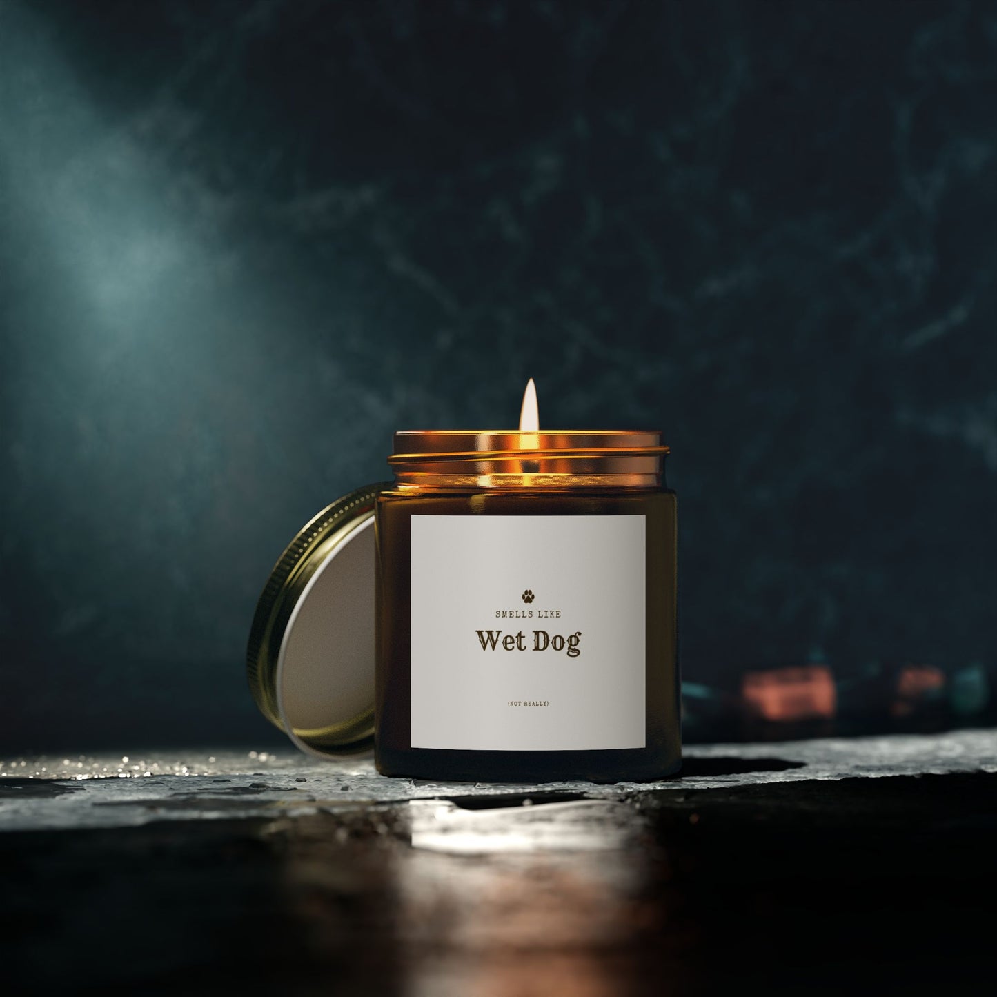 Smells Like Wet Dog (Not Really) 4oz Jar Candle