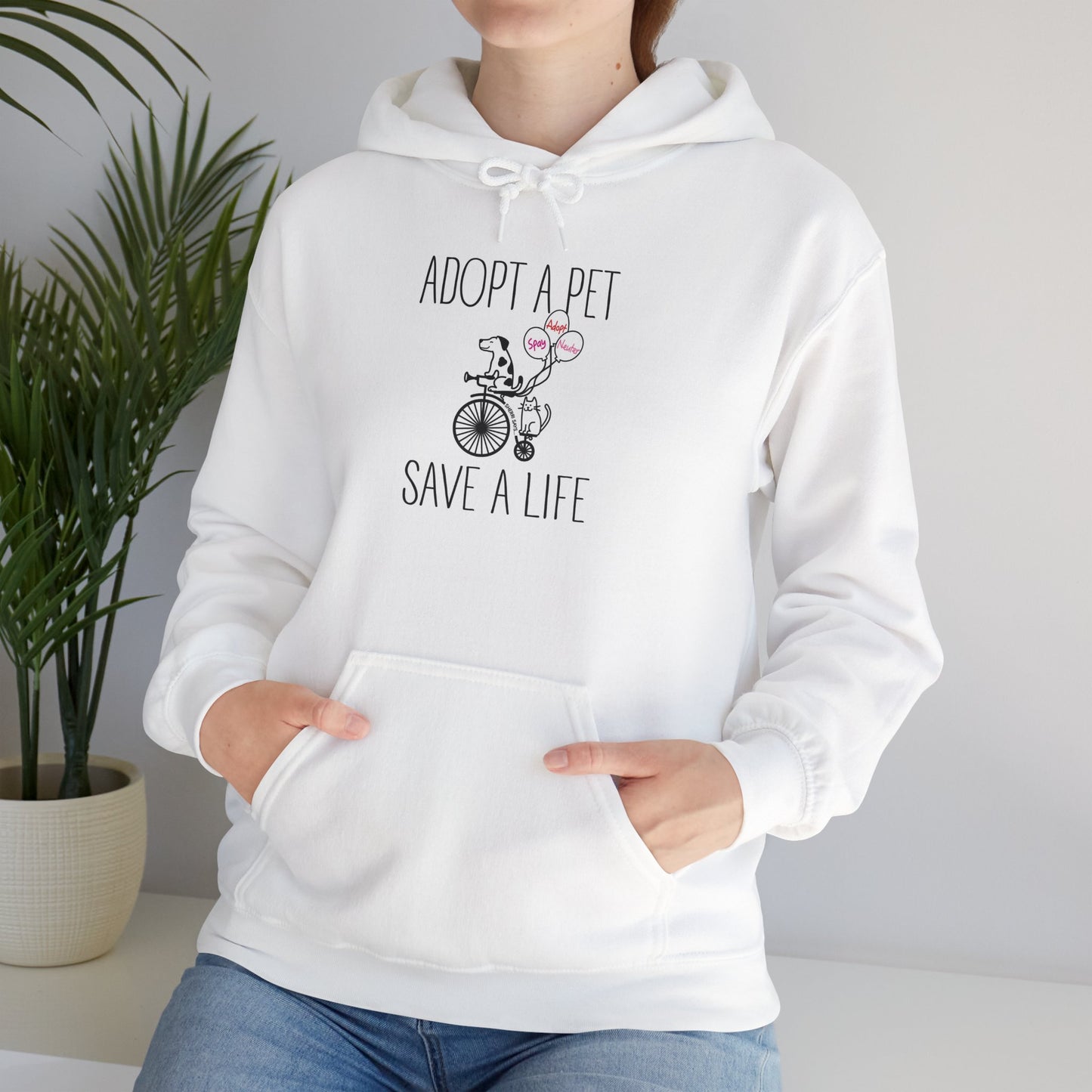 Adopt A Pet Save A Life Hoodie